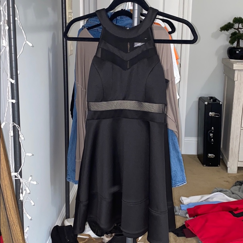 Black Skater Dress
